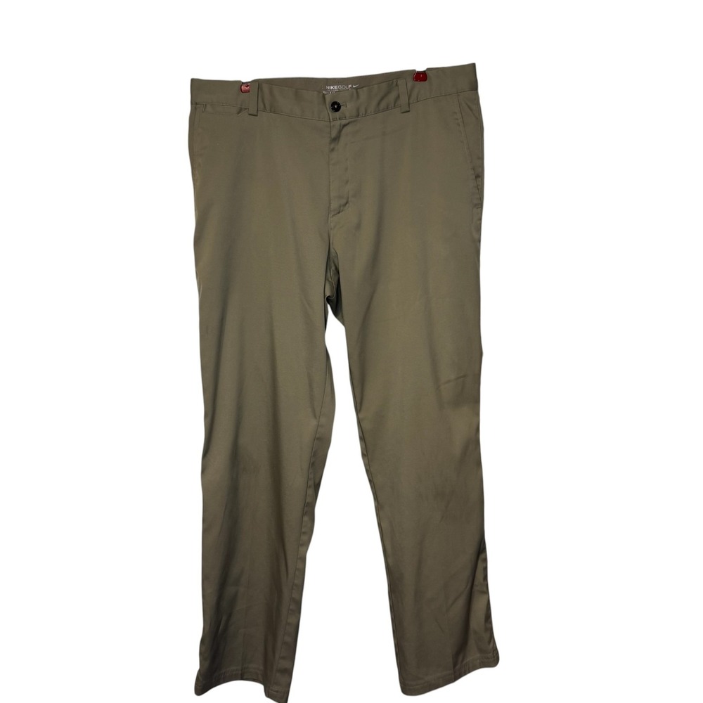 Nike Golf Mens Pants Dri-Fit Performance Flat Front Chino Golfcore Preppy  34X30